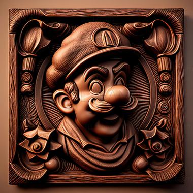 3D model st Mario (STL)